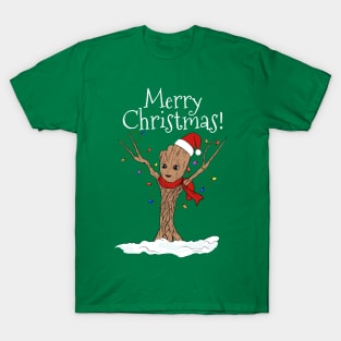 Groot Christmas Tree T-Shirt